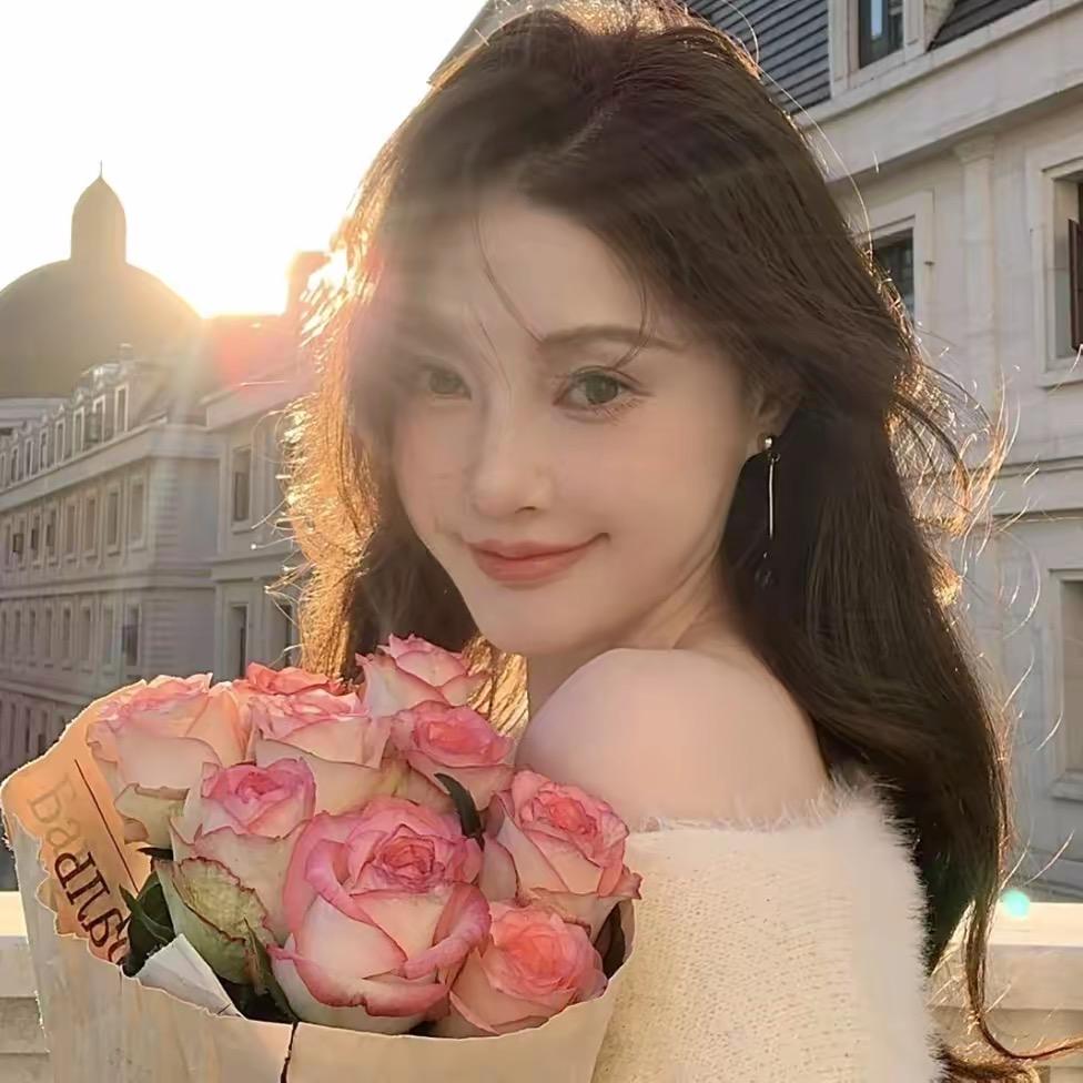 粉色玫瑰花.