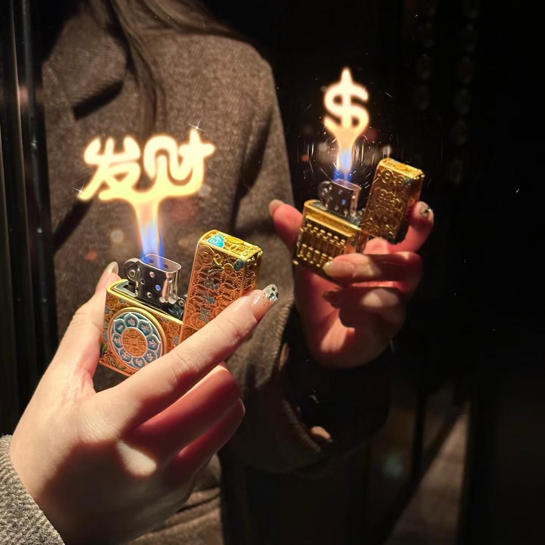 卖火机的小男孩