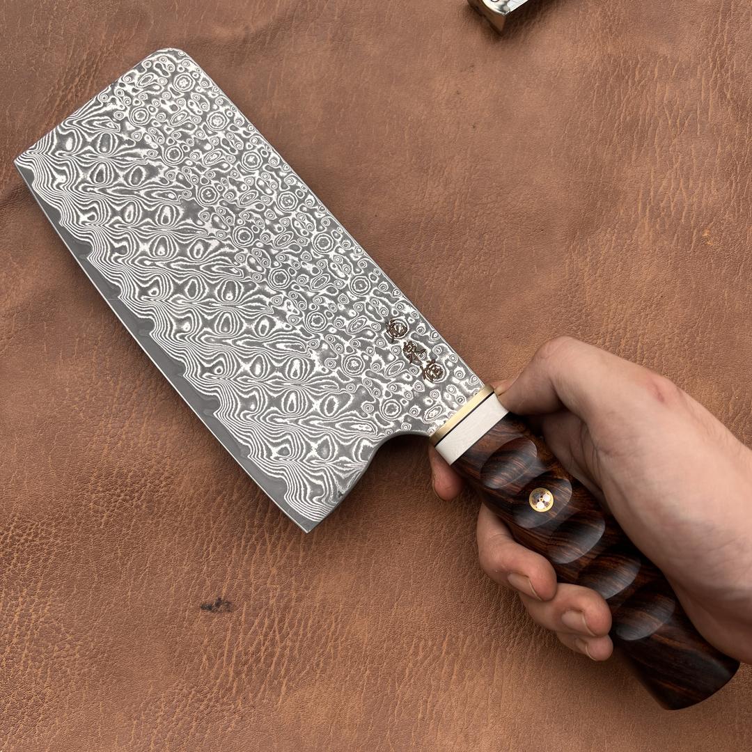 龙泉午字号手工作品龙泉馆手工菜刀