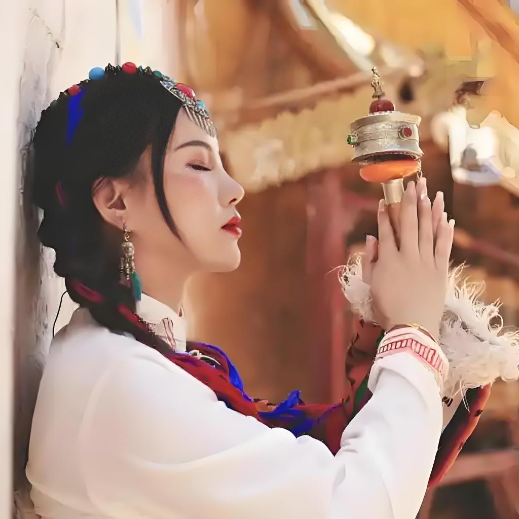 藏区小卓玛卖货养家号