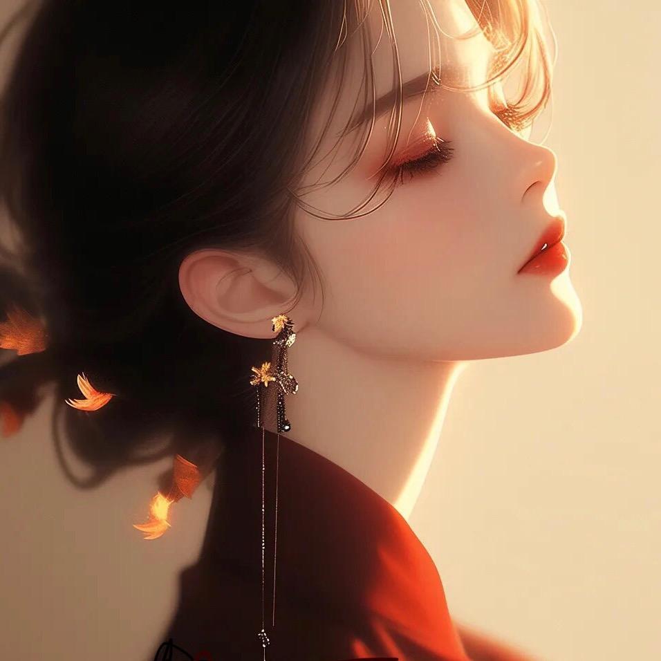 胭脂沾满烟灰