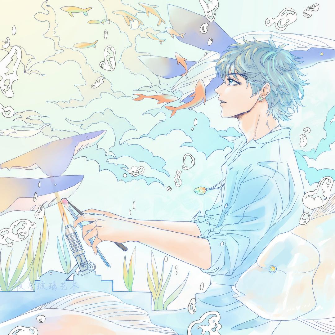 夜星玻璃艺术