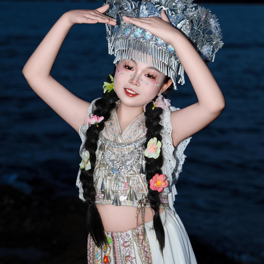 卖牛羊肉的小姐姐