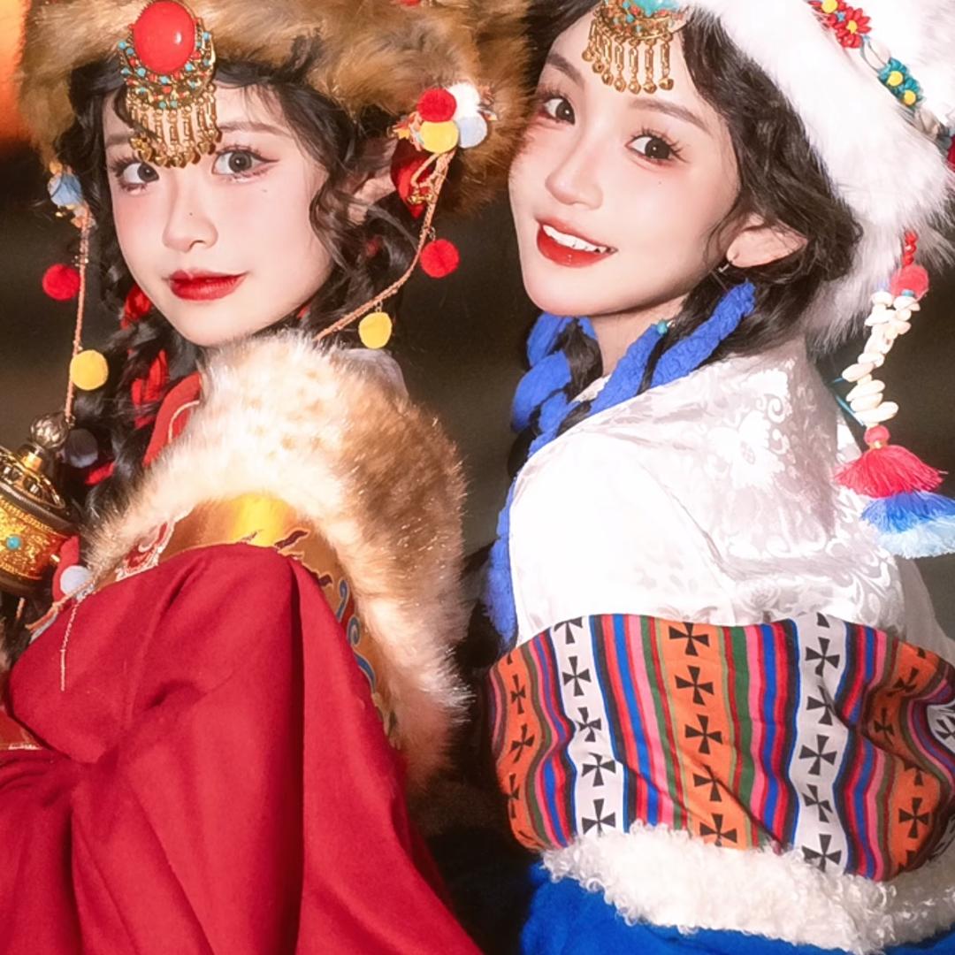 拉卜楞藏装写真