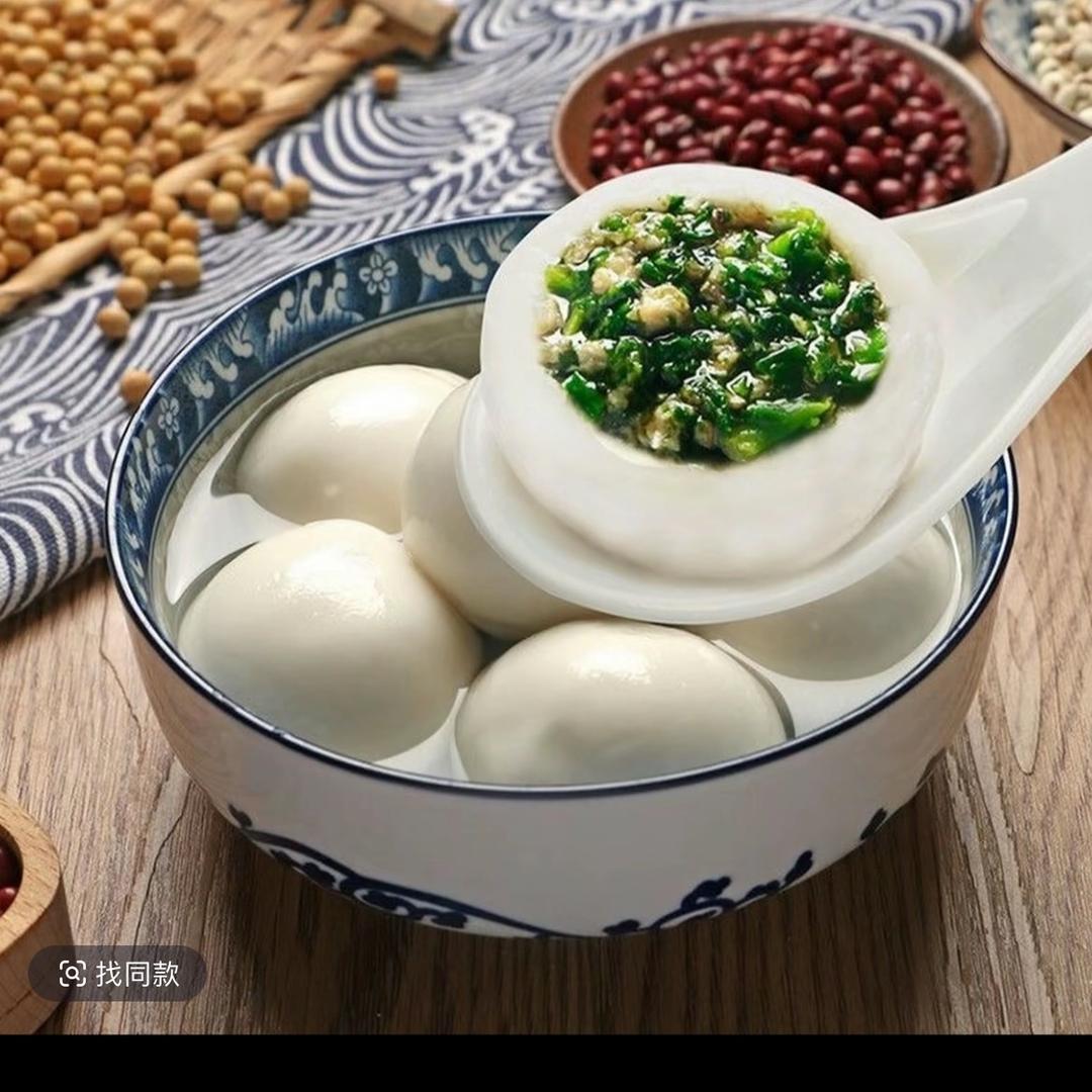 常州荠菜大汤圆