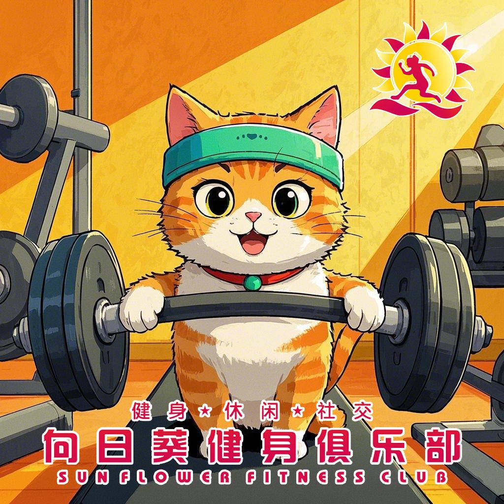 向日葵健身喵