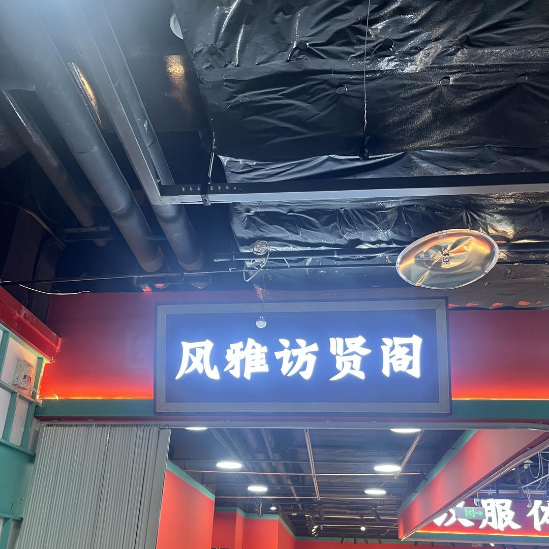 风雅访贤阁汉服妆造