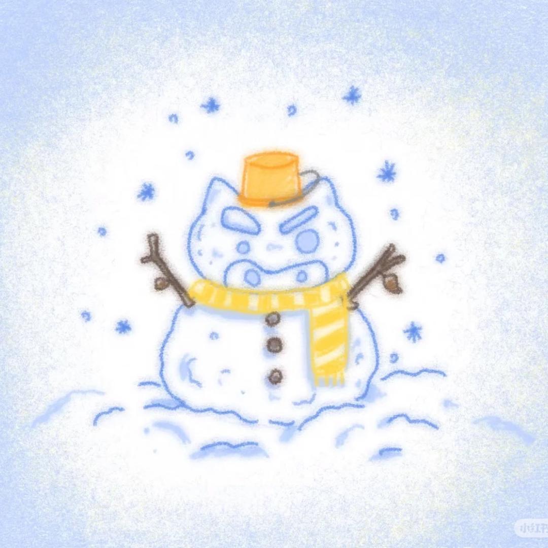 冬天不会有雪人