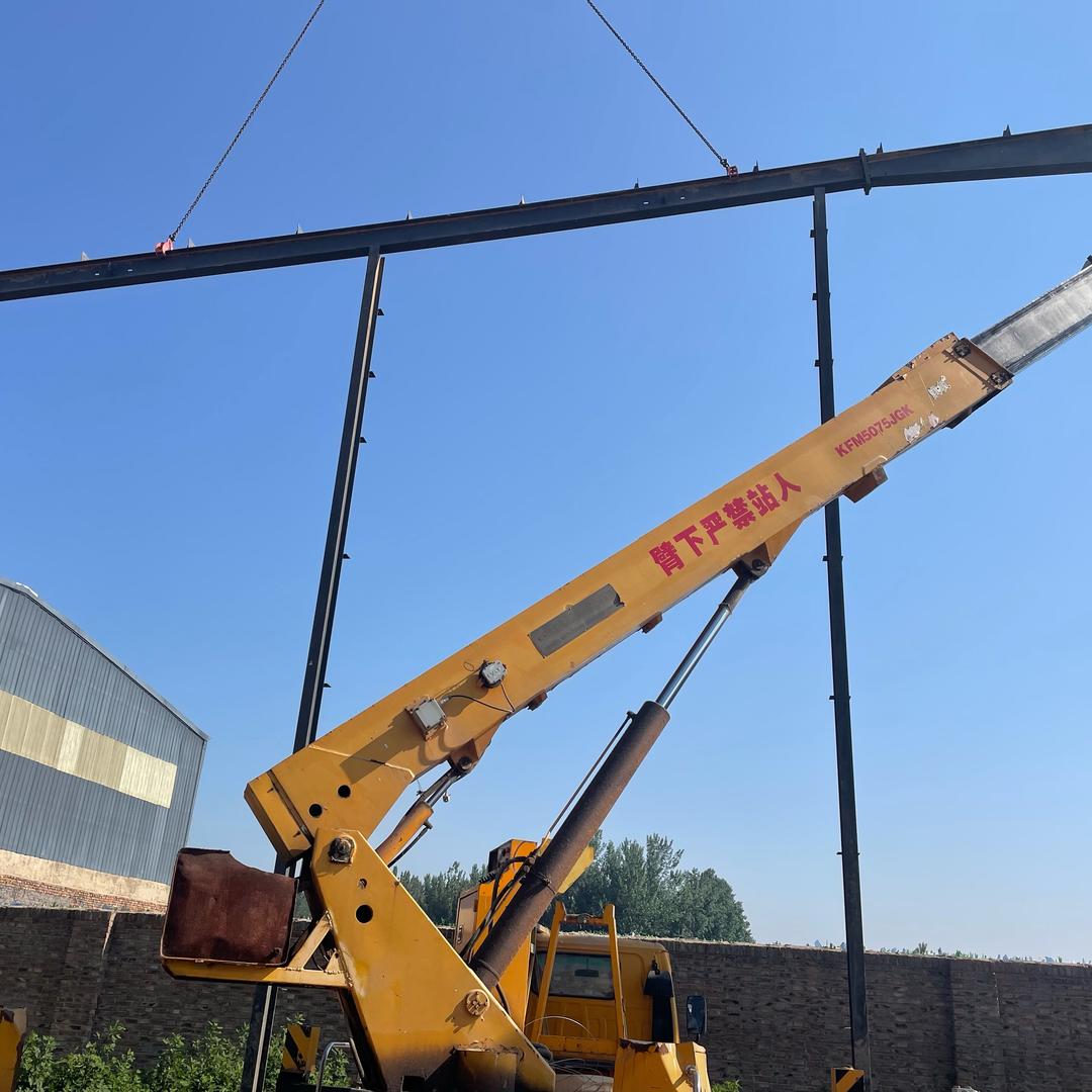 宁津辉哥钢结构厂房车间制作安装