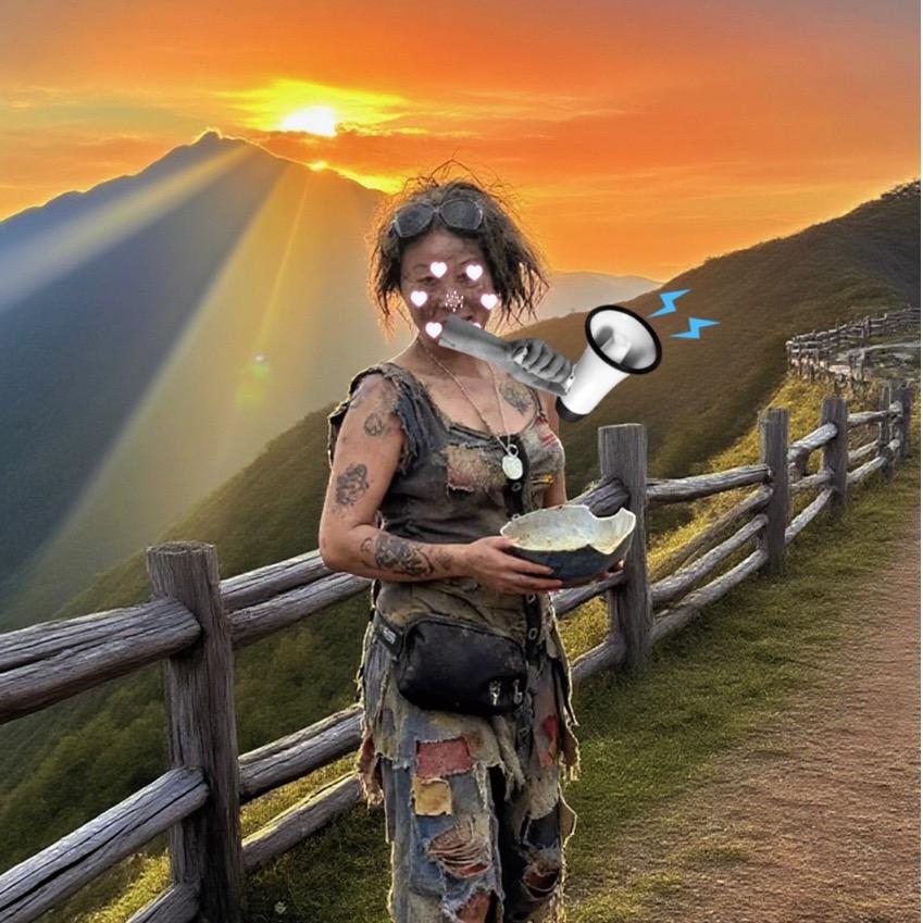 国际乞丐⭐️傻妞⭐️