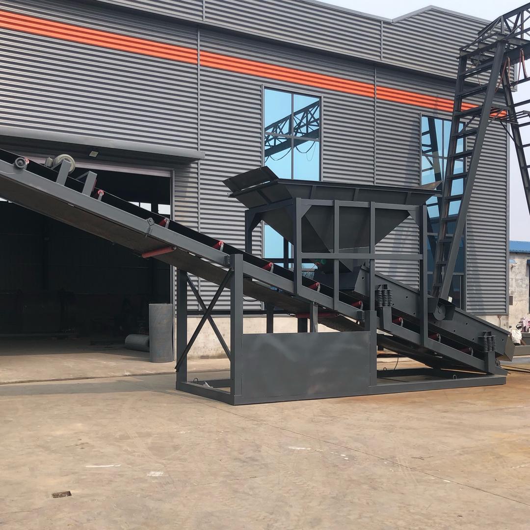 邢台天菱筛沙机洗沙机脱水筛沙土装袋机厂家