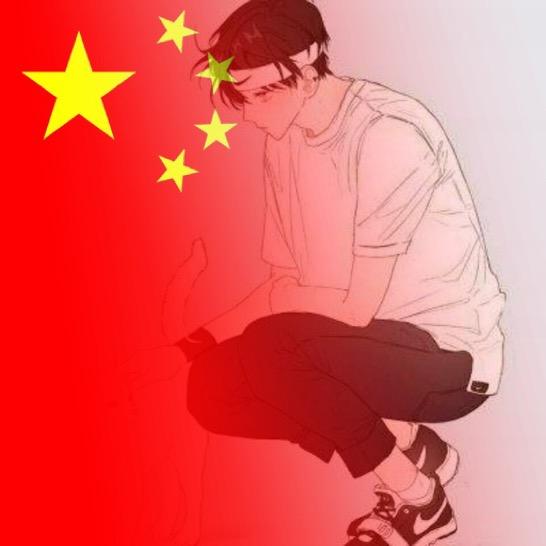 牵着小白狼