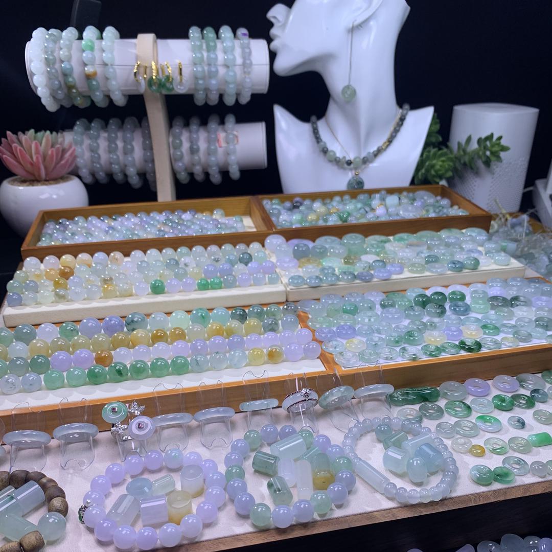 小芯芯缅料翡翠