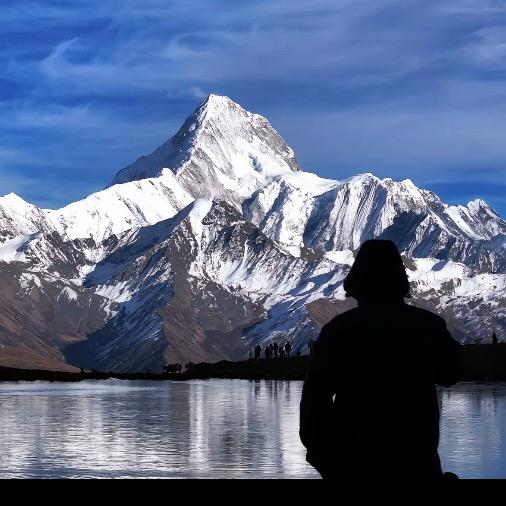 小坤爱爬雪山🏔️