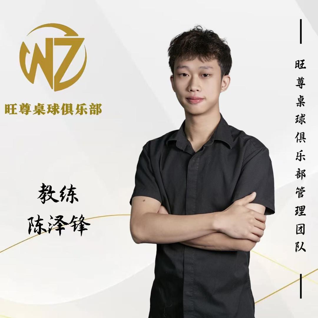 旺尊桌球教练—小锋