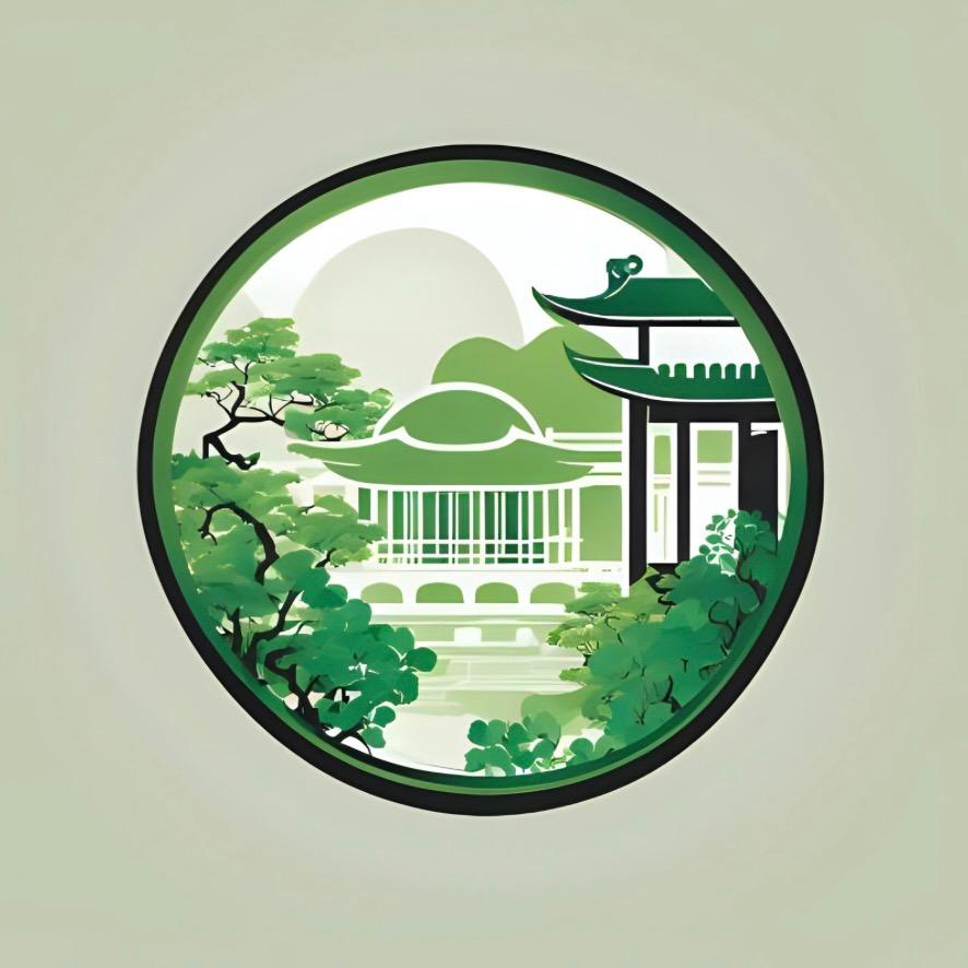 中式园艺绿植馆