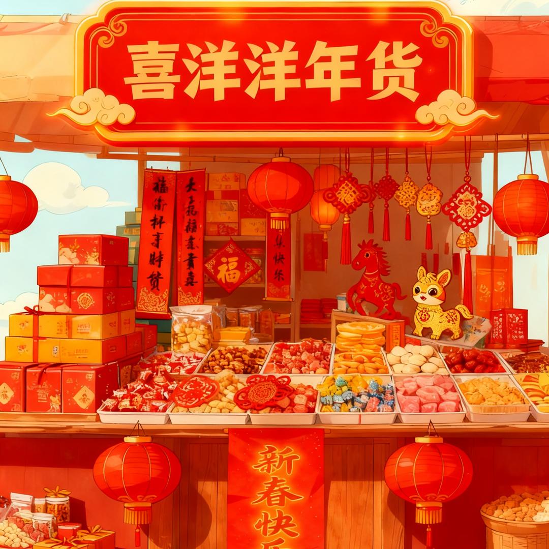 喜洋洋年货