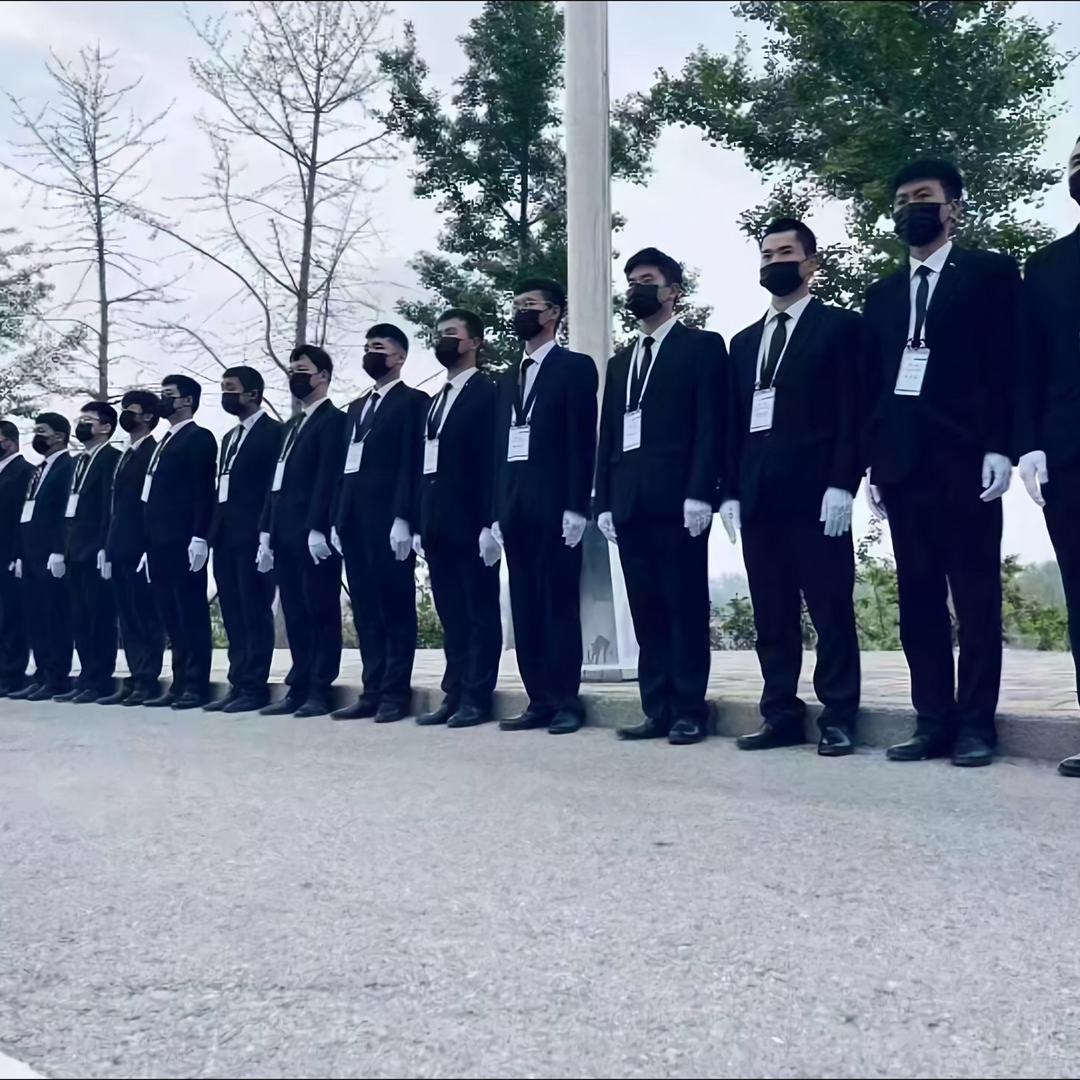 北京首都墓地巡逻员