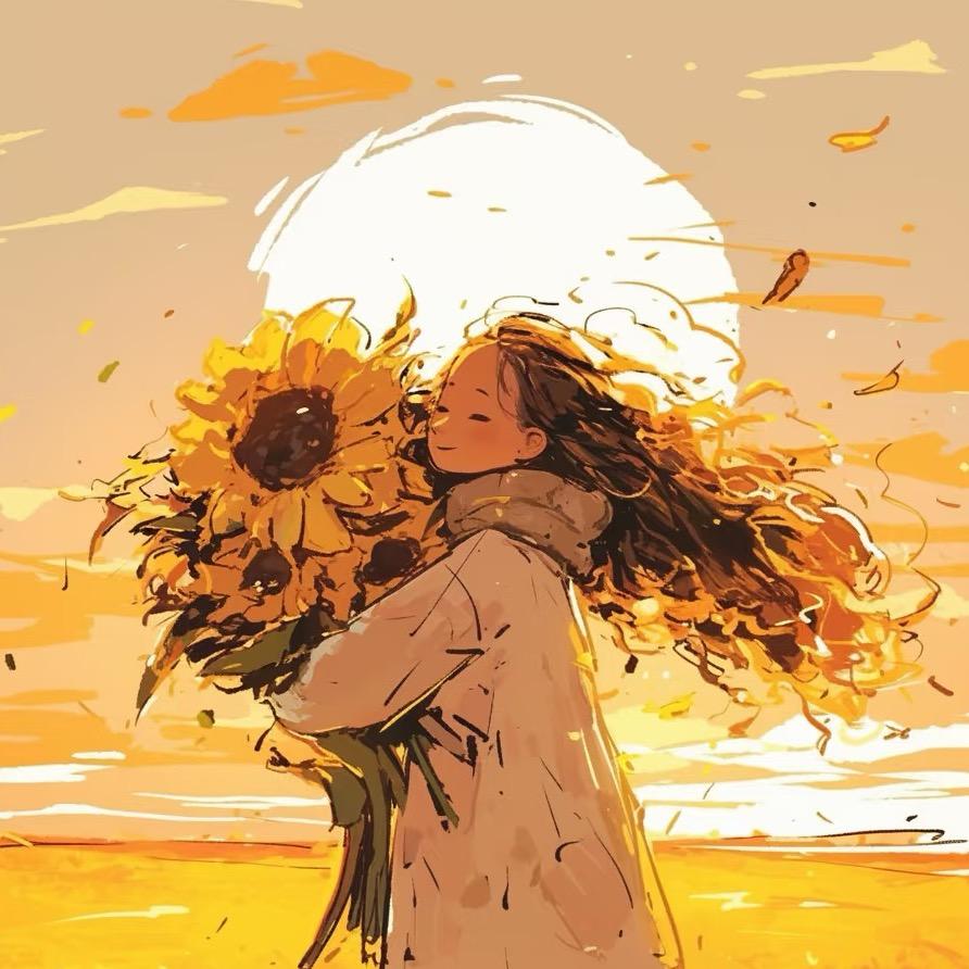 追太阳的向日葵