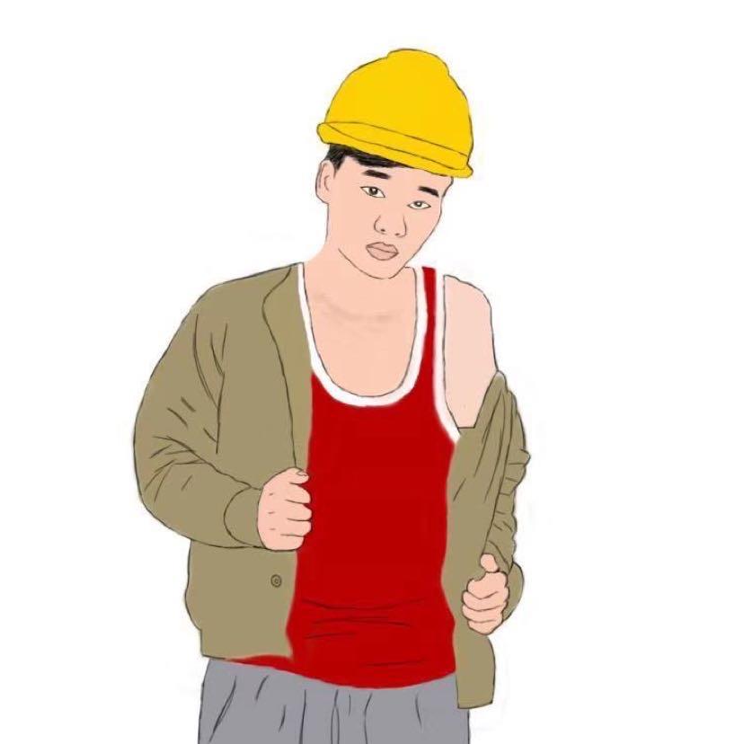 学车小伙碴子