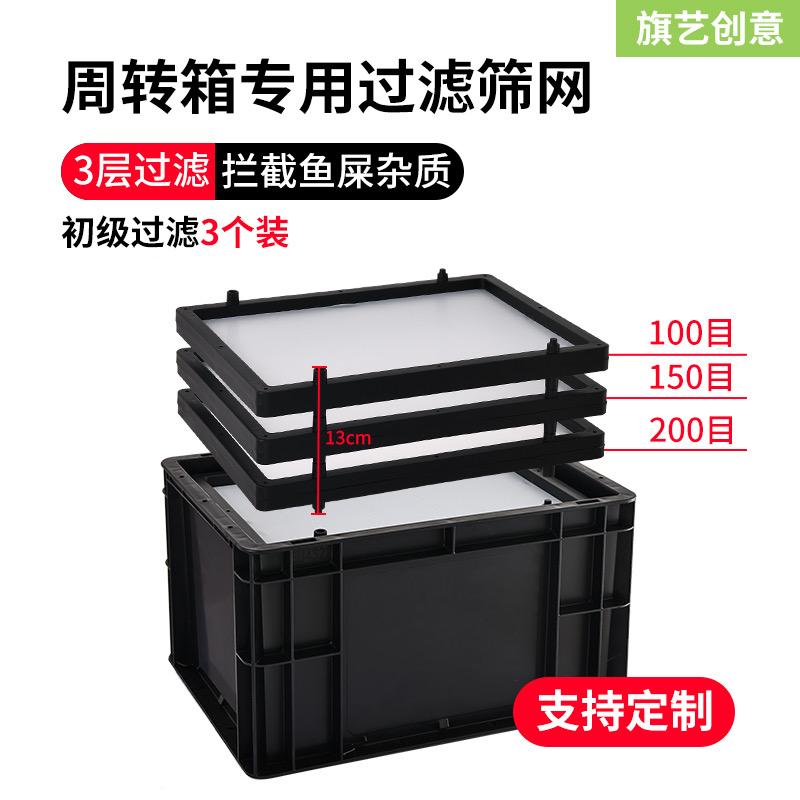 旗艺创意鱼缸过滤网筛