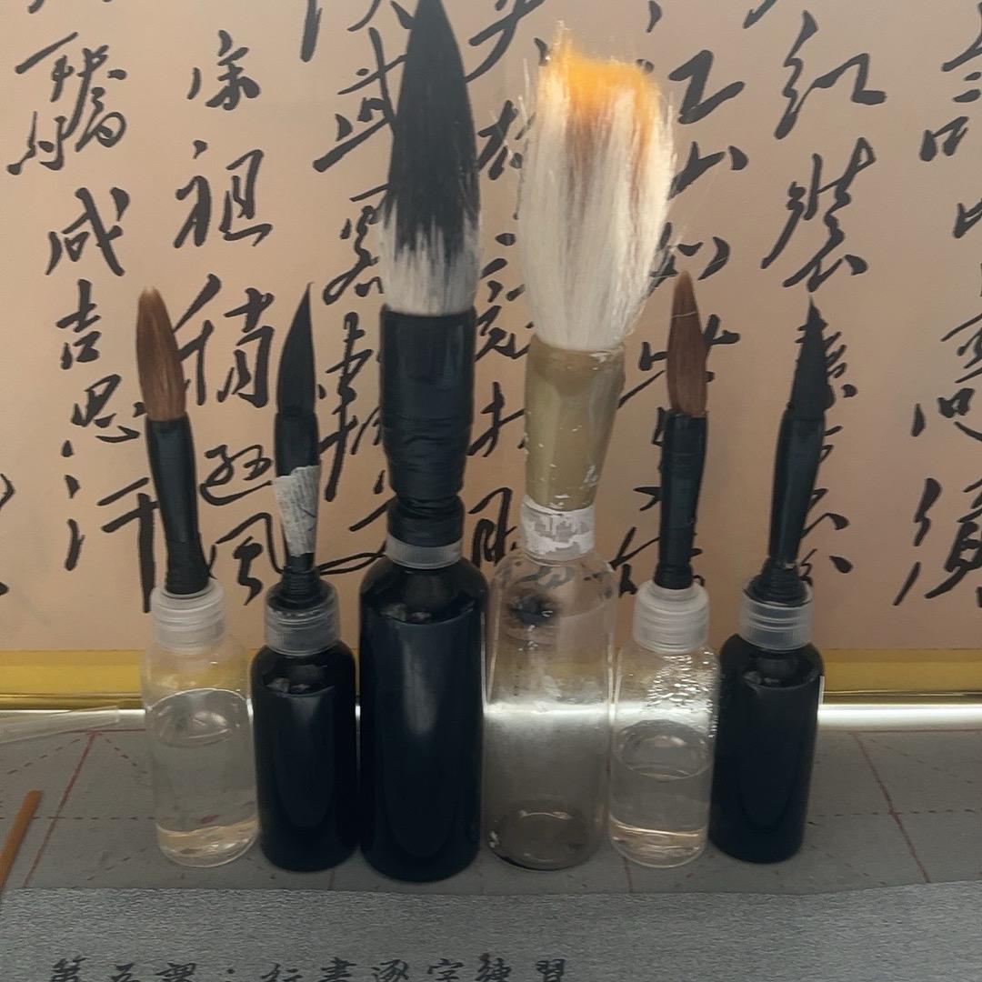 潇洒练字用自流毛笔