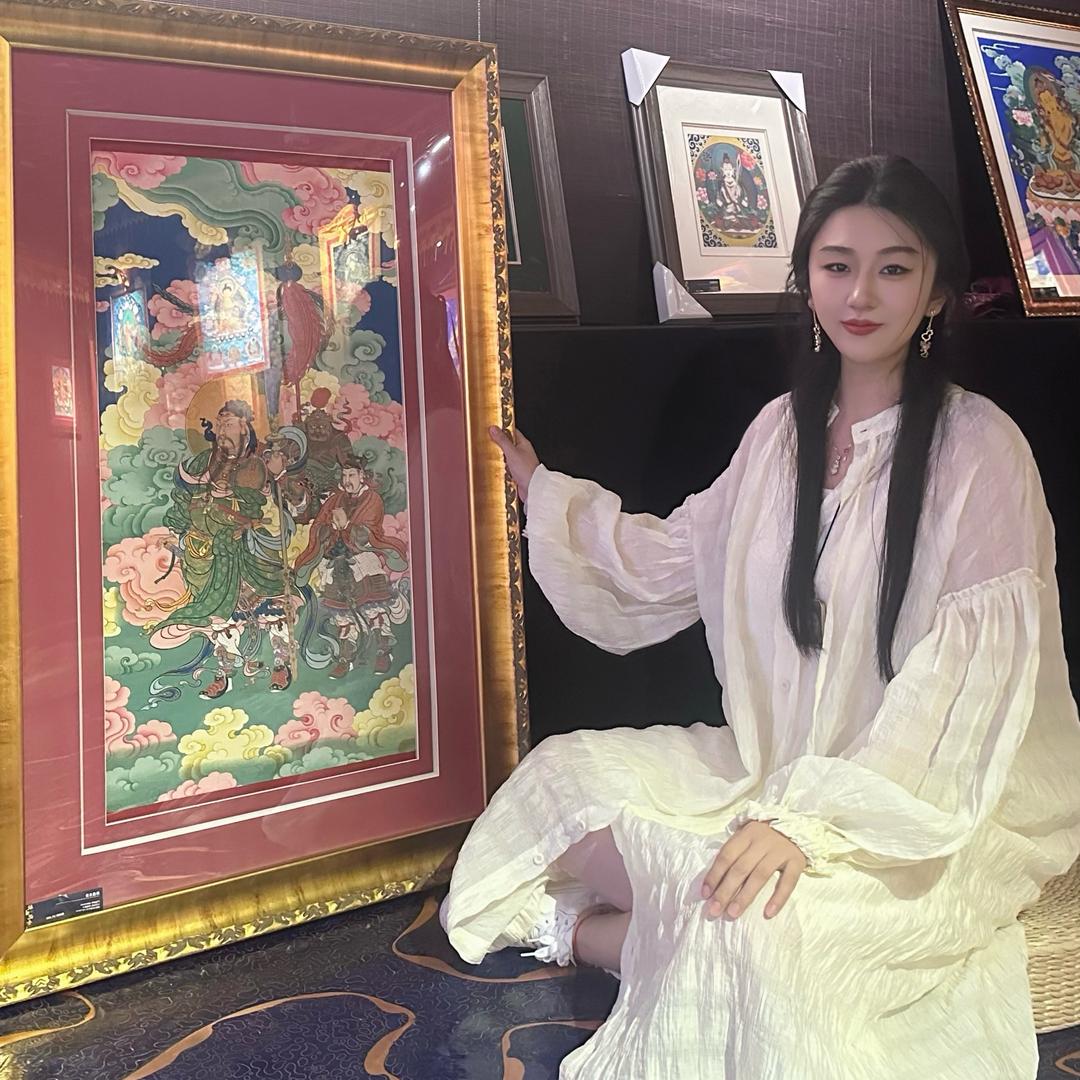 般若唐卡手绘