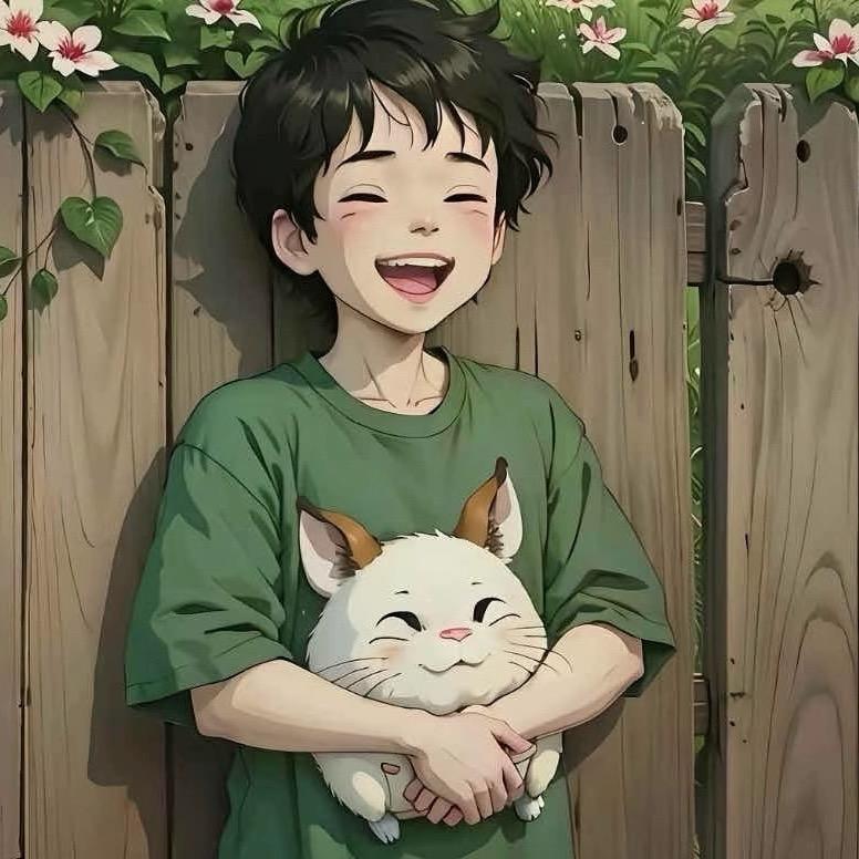 He