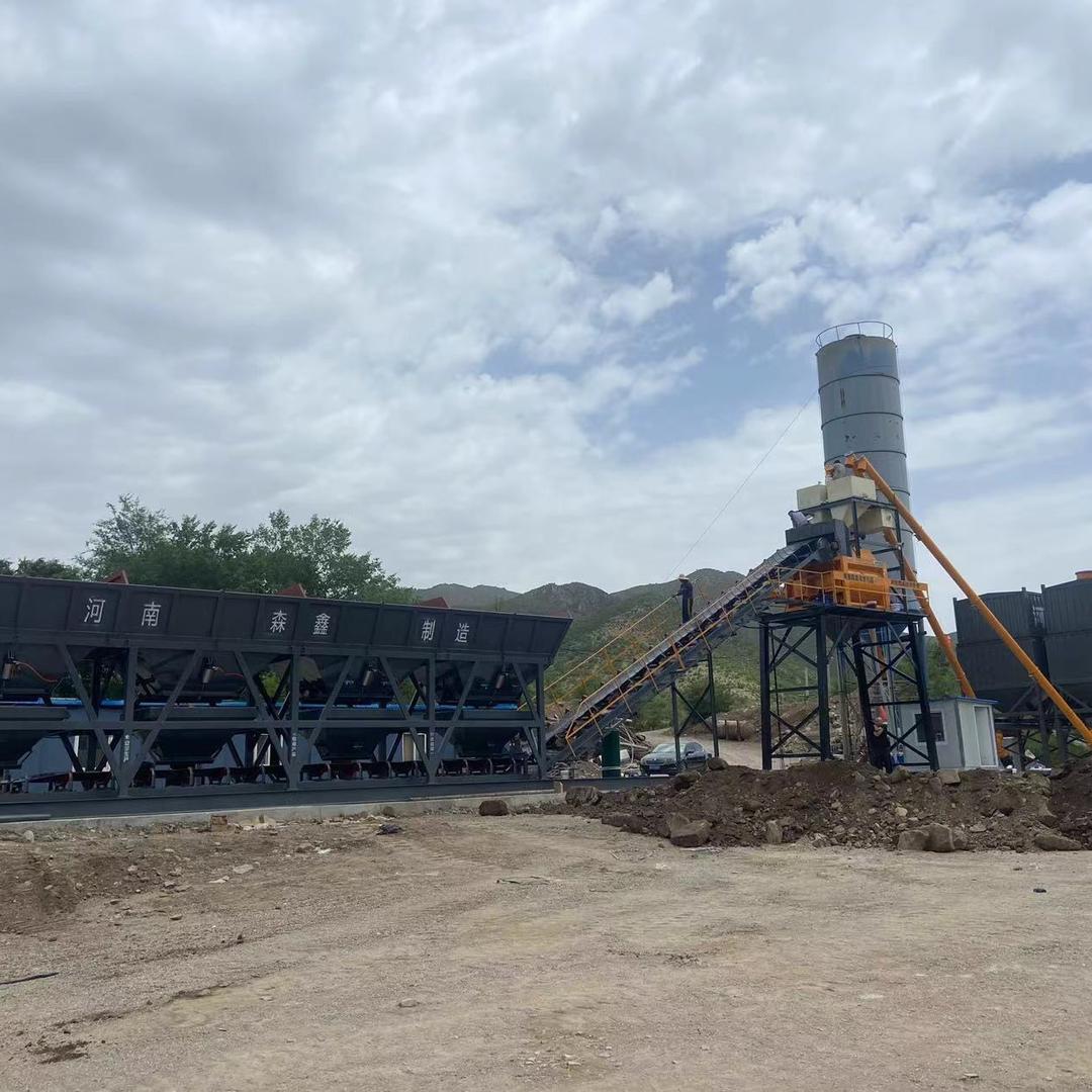 科瑞移动搅拌站 水稳站灰土拌合机配煤机