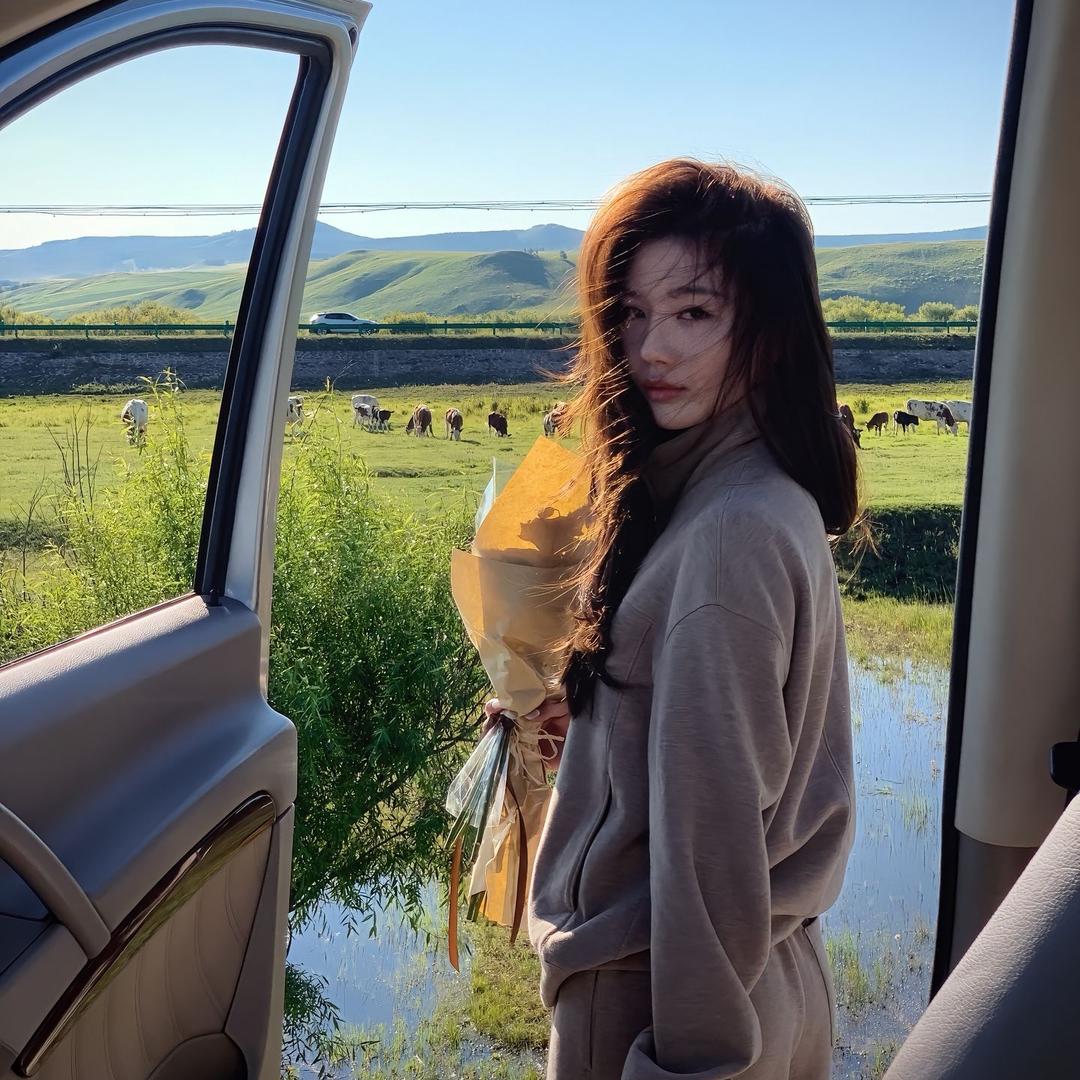 刘一一日常穿搭