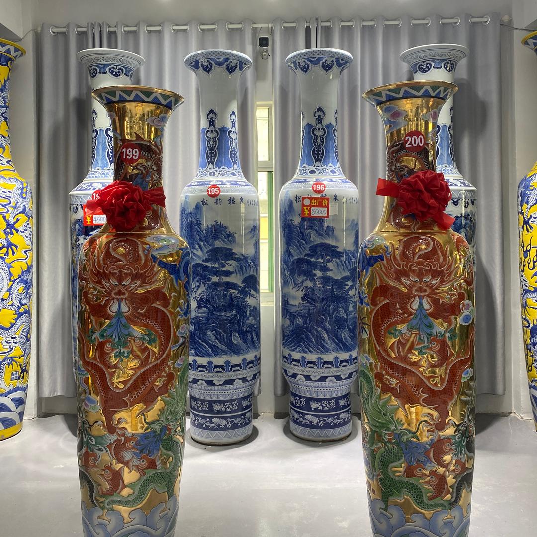 景德镇天浩陶瓷大花瓶厂家直销