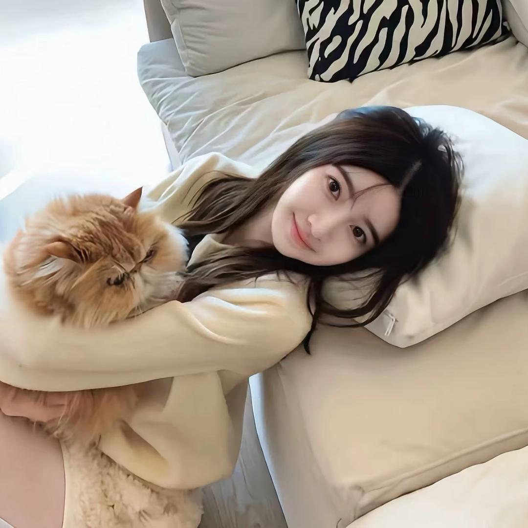 犯困.