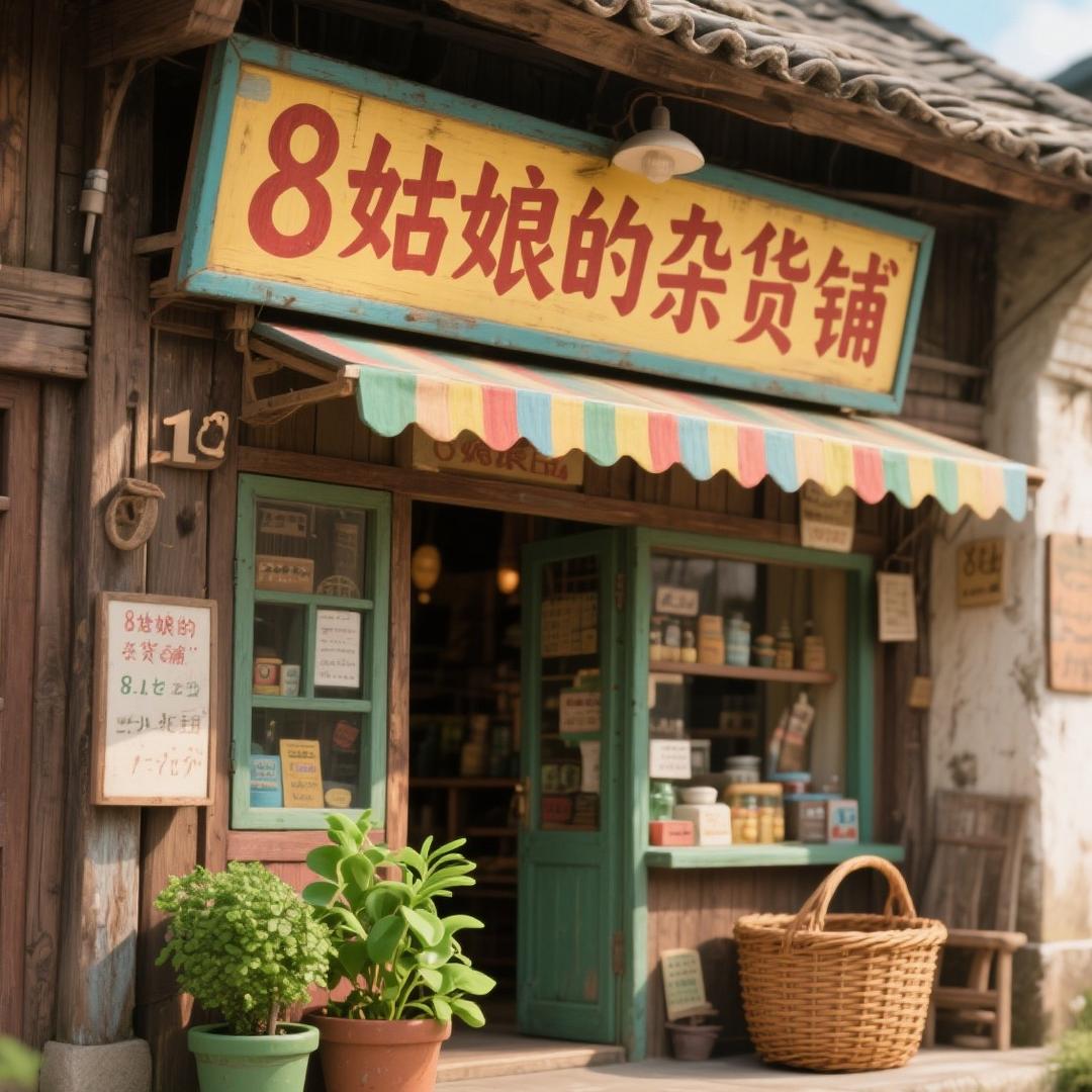 8姑娘的杂货铺