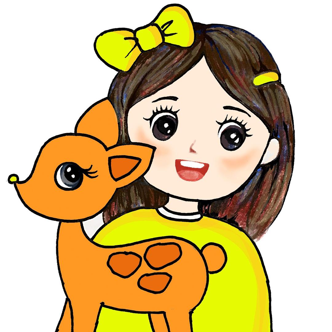 鹿鹿爱画画