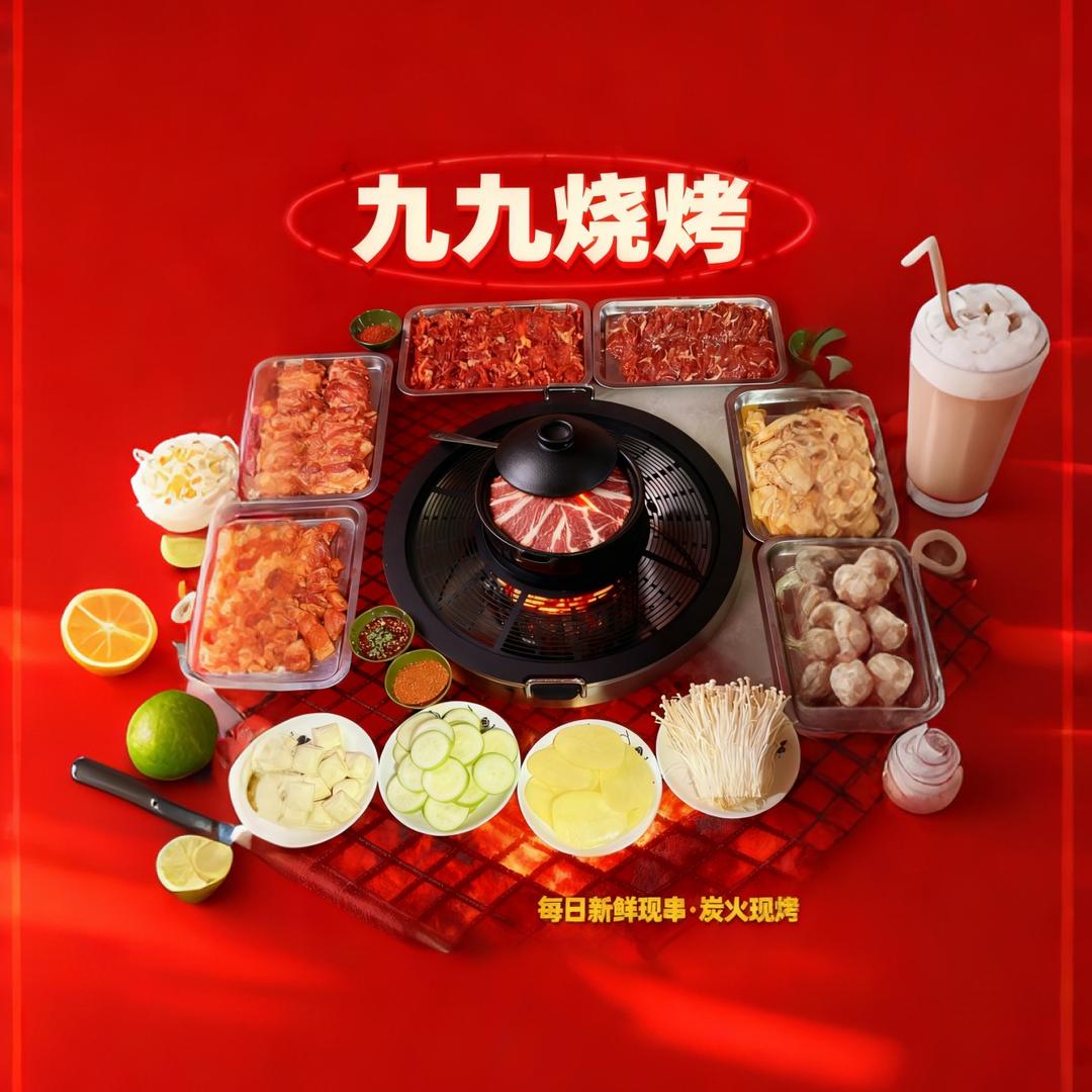 易门九九一元小肉串