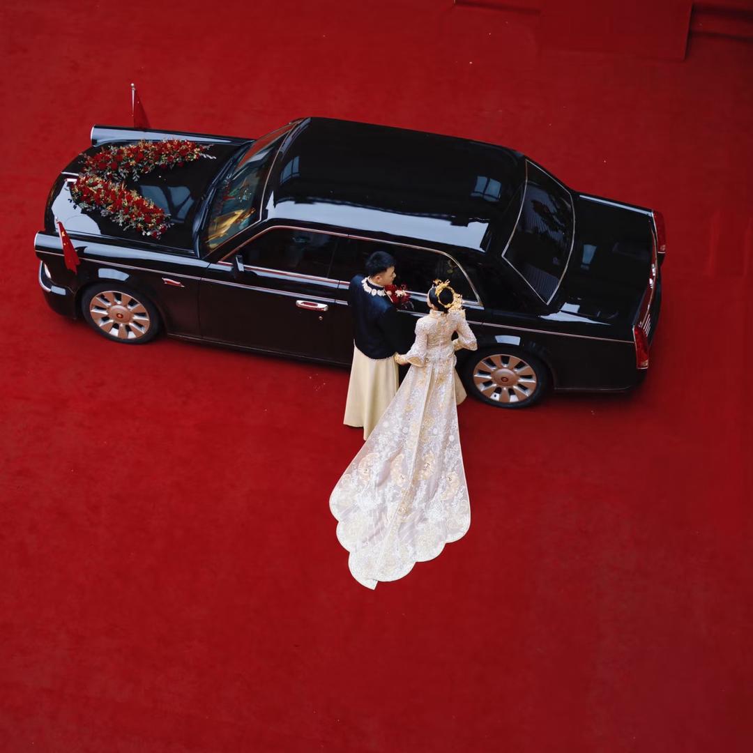 砀山｜劳斯莱斯高端婚车丨中付智能
