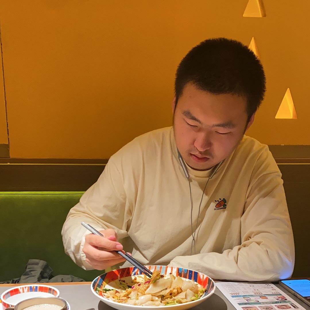 他