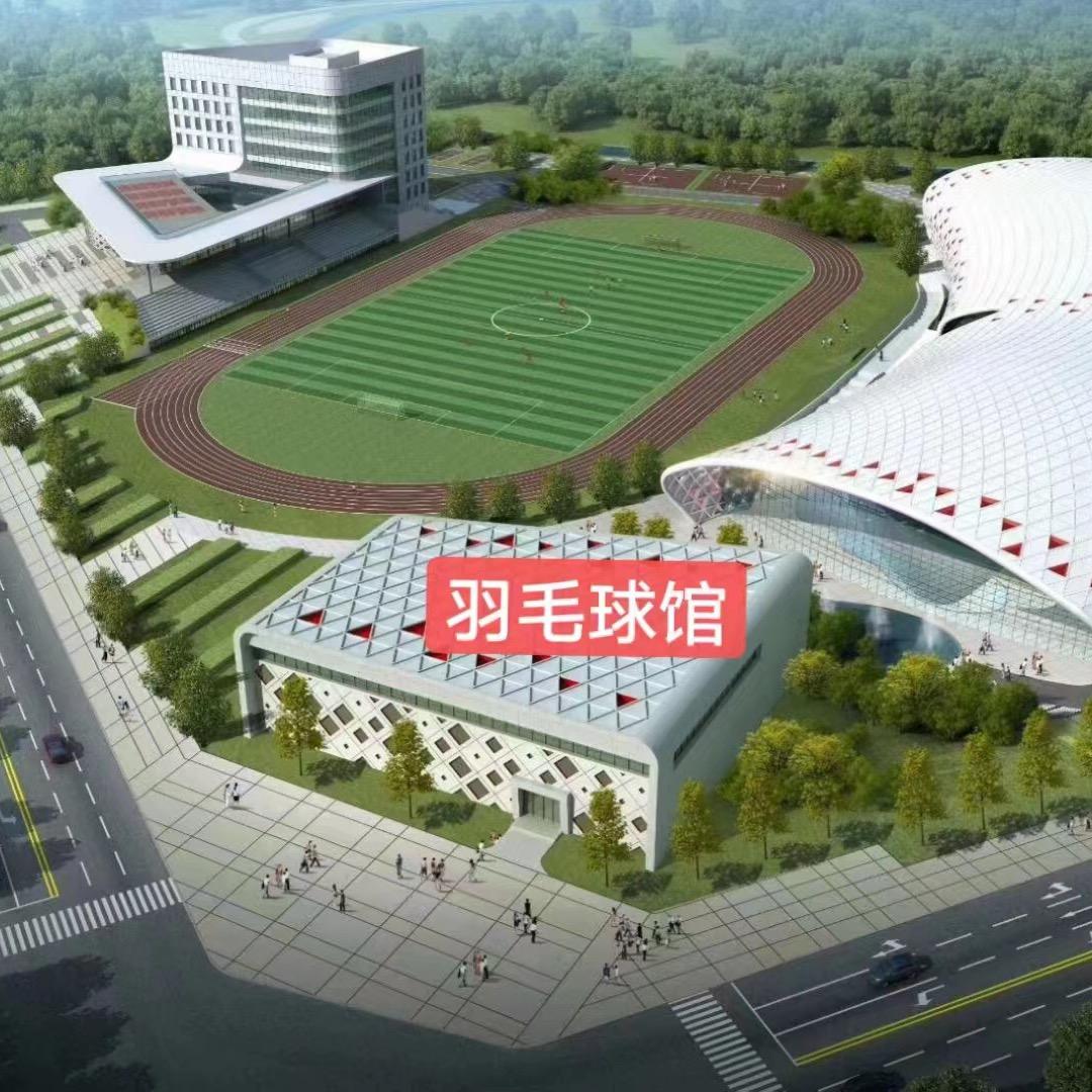 郫都区体育馆羽毛球馆~毛毛教练