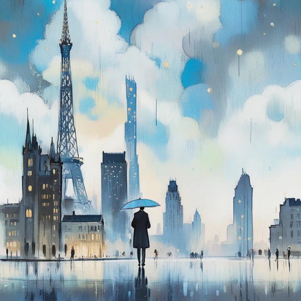 站在雨里等天晴