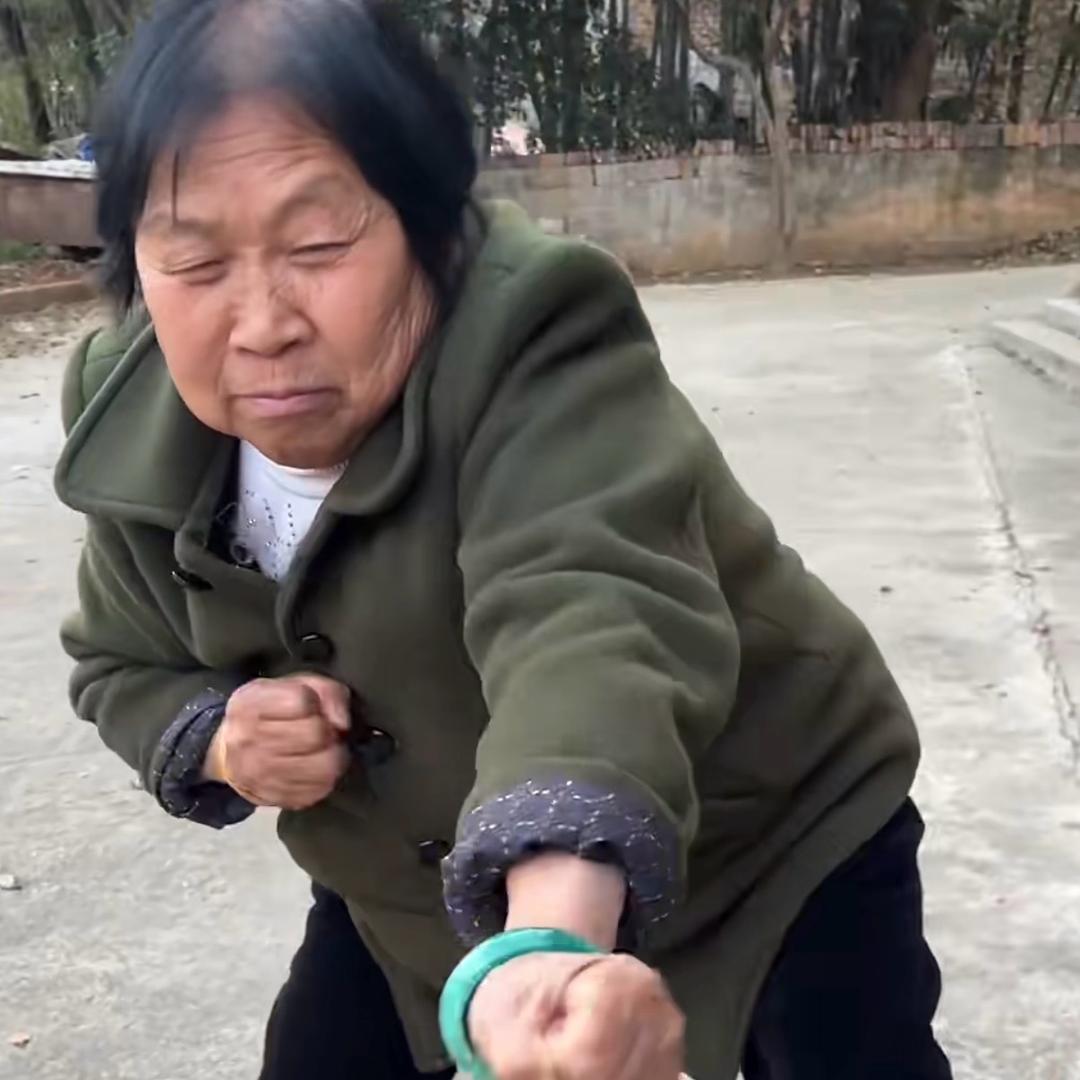 四旬老奶法修散打