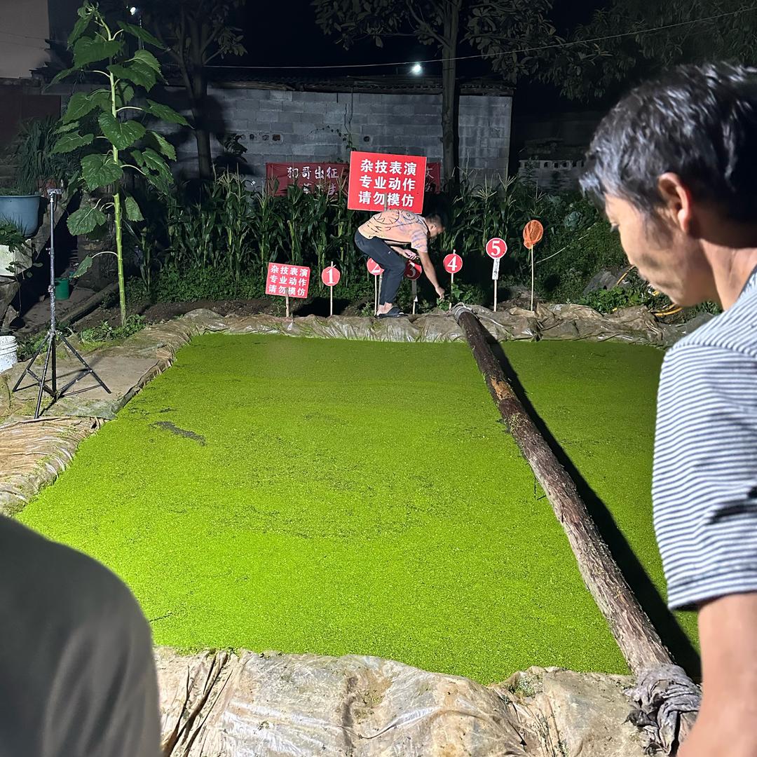 小正在蛙泳