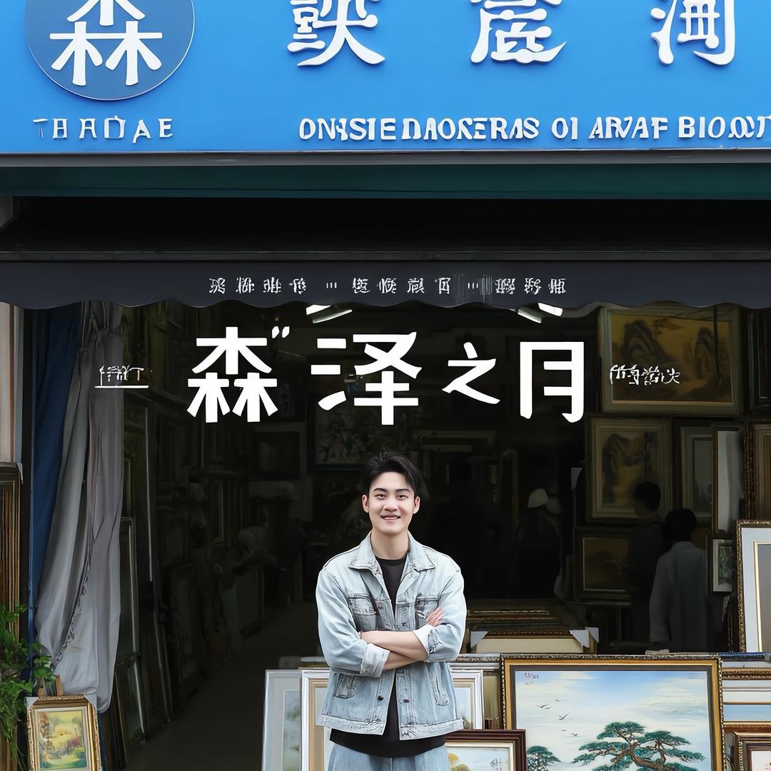 森泽之月装饰画