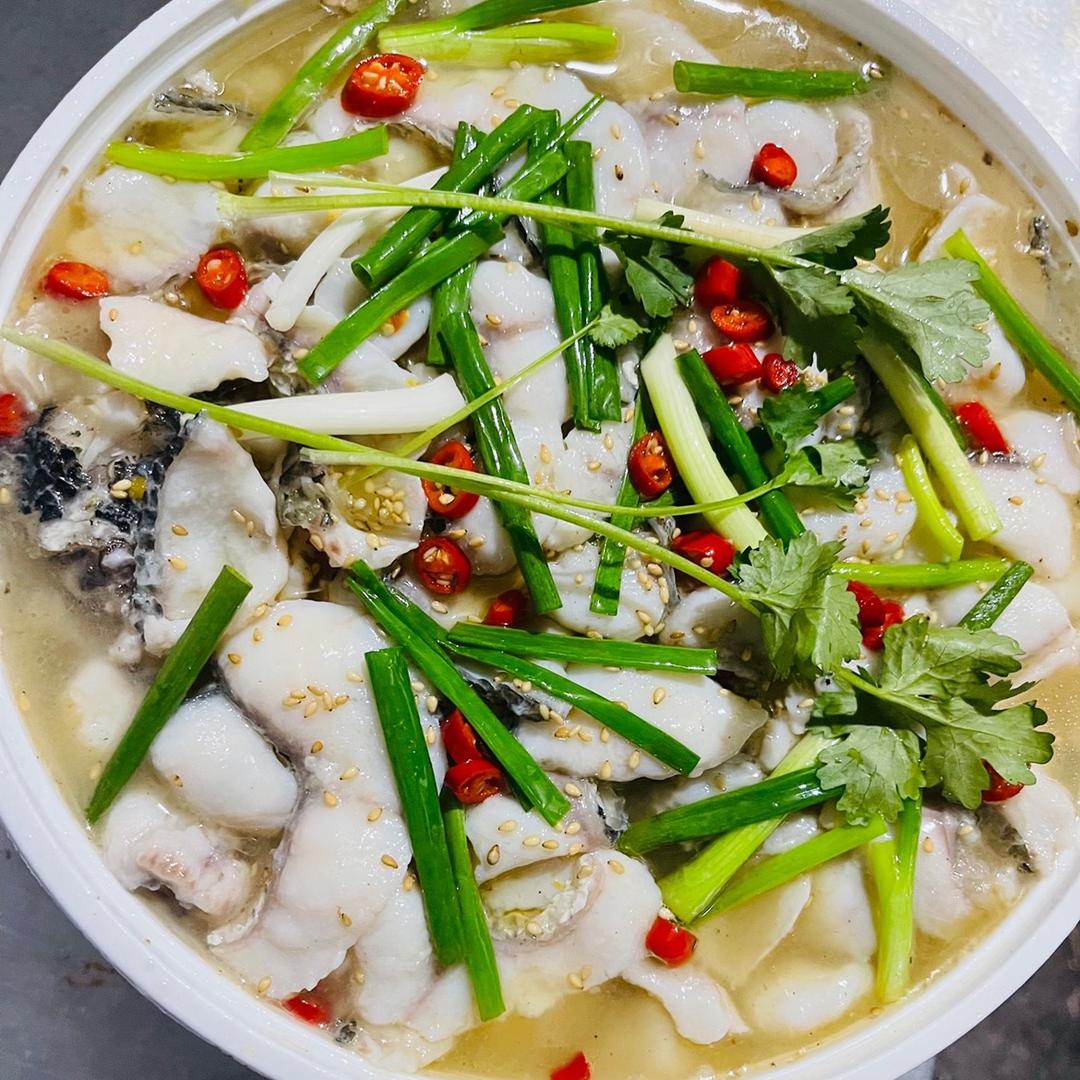 萧兮，女神🤩水煮活鱼