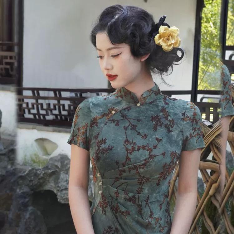 麦蕊蜜高定旗袍