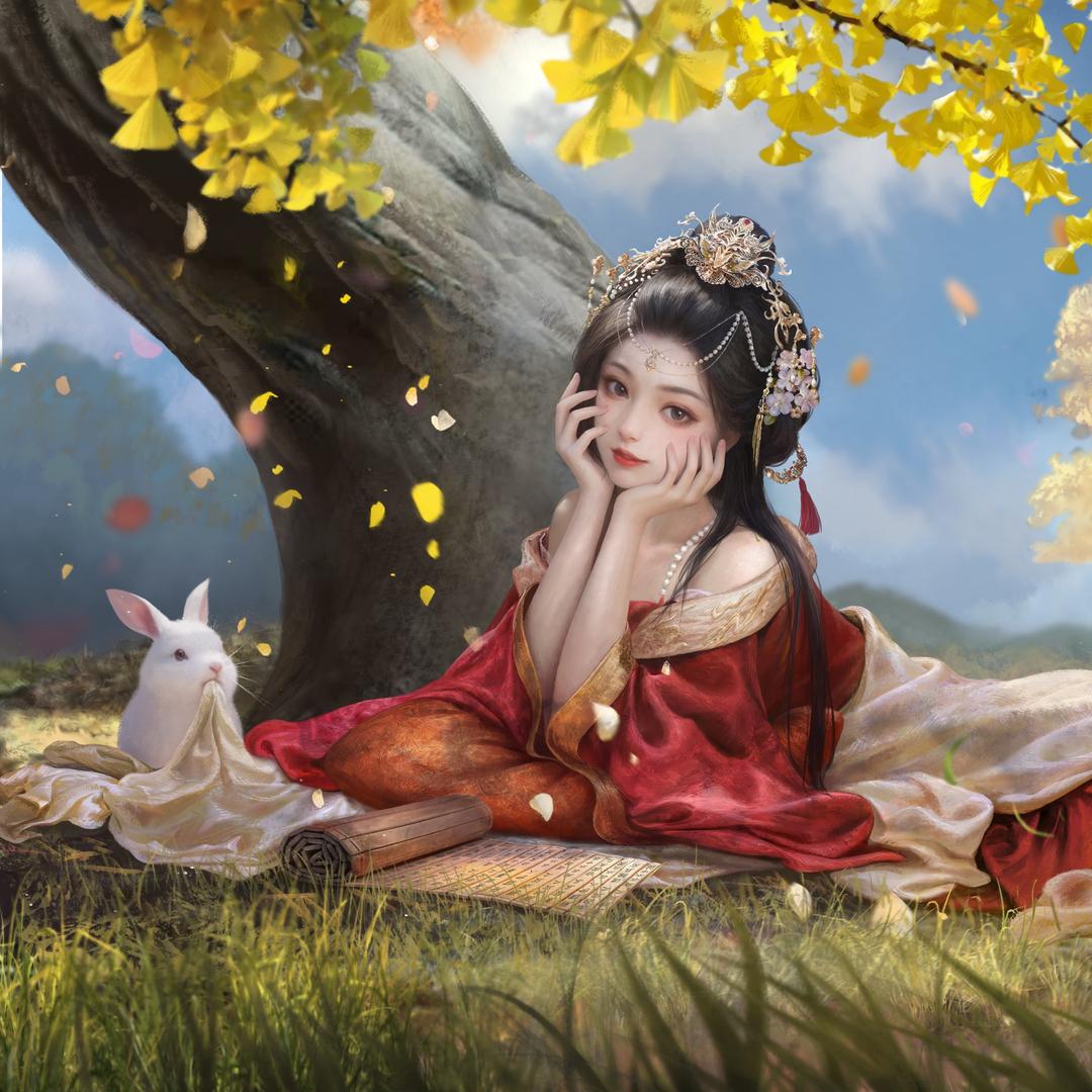 三谋花弄影