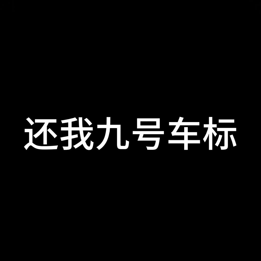 还我九号车标