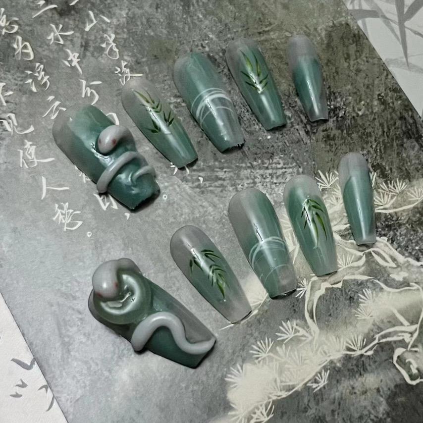 喜予纯手工穿戴甲