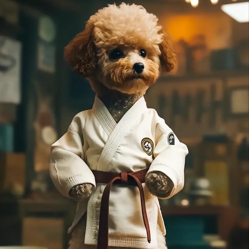 哇哦我的狗好帅