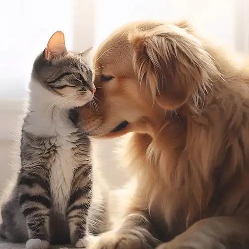 小七家猫猫虫和摇尾小狗