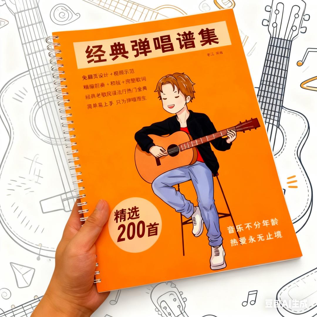 一页式吉他弹唱谱